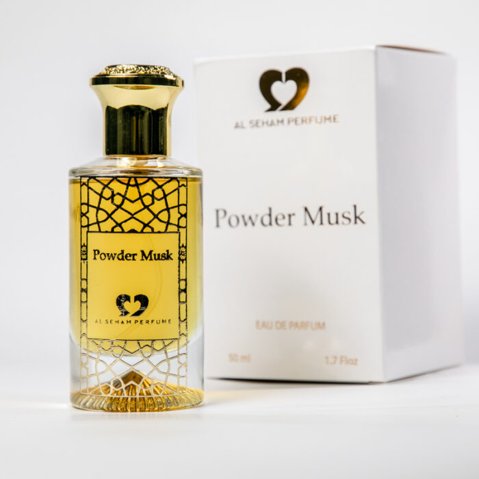 Powder Musk perfume box