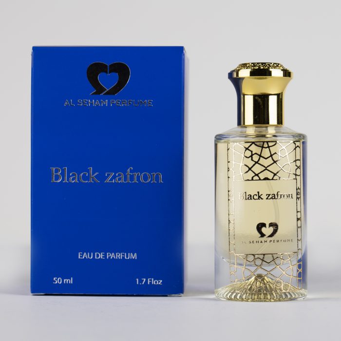 Black zafron perfume box