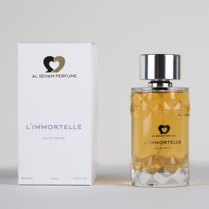 L`immortelle perfume box
